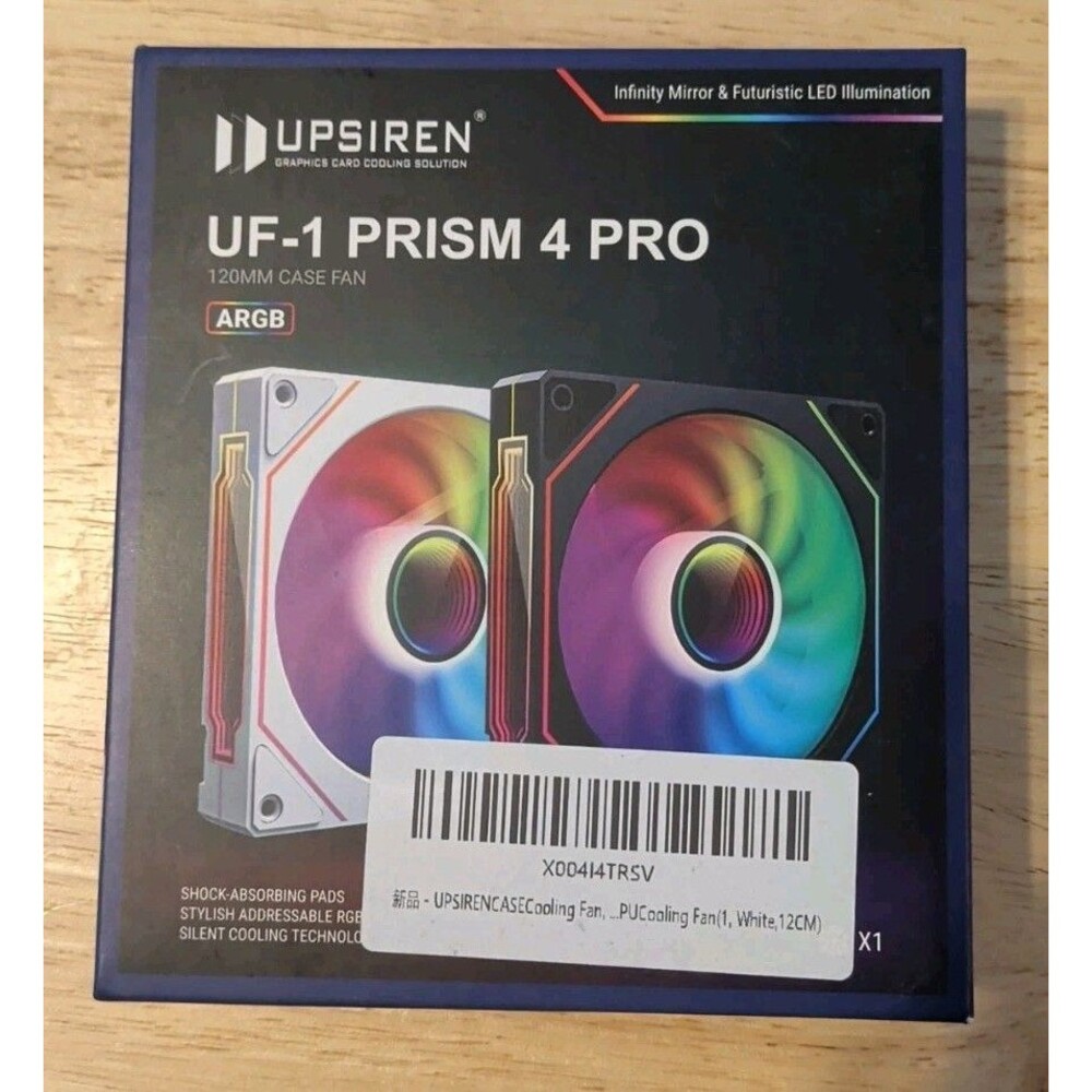 Upsiren Prism 140mm Infinity Mirror ARGB PWM Computer Case Fan